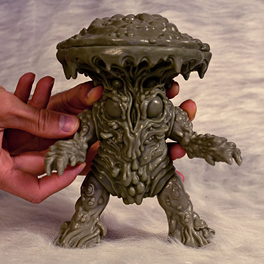 ソフビ◆ WONDER GOBLIN / SKINNER Fungoid Man Wonder Goblin x Skinner Maui Wowie Fungoid Man Sofubi Art